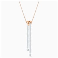 Collana Swarovski Donna lifelong heart in Lega metallica Cristallo 5517952 - 5517952